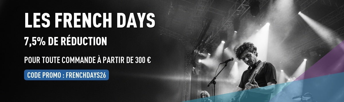 Les French Days chez Bax Music - Desktop