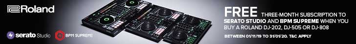 Tijdelijk gratis Serato & BPM bij Roland DJ-Controller!