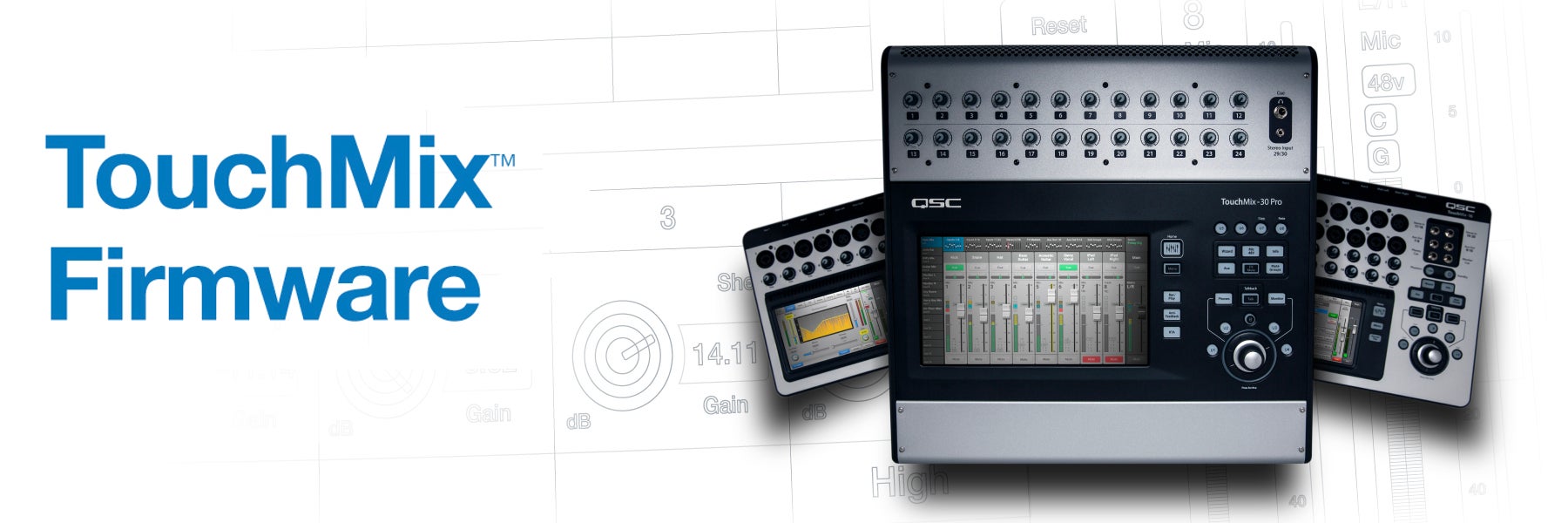 Nouvelle mise à jour pour QSC Touchmix-30 Pro !