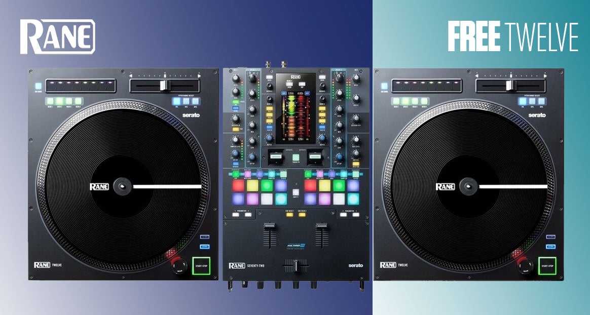 Gratis Rane Twelve bij aanschaf volledige set!