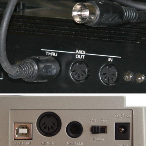 Comment brancher des appareils MIDI ?