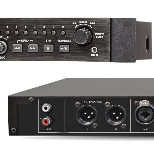 Quels types d'appareils puis-je connecter sur un lecteur audio professionnel ?